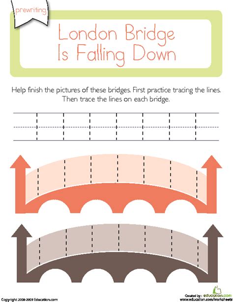 line the bridge is falling down